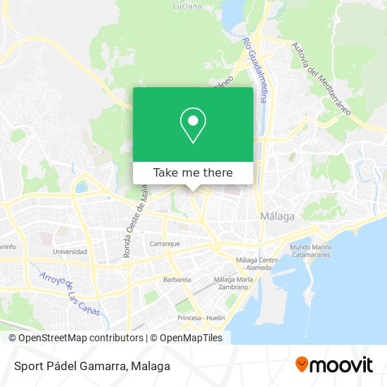 Sport Pádel Gamarra map