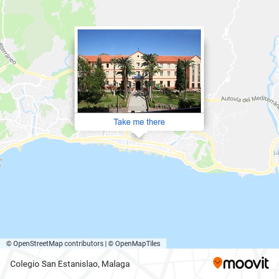 mapa Colegio San Estanislao