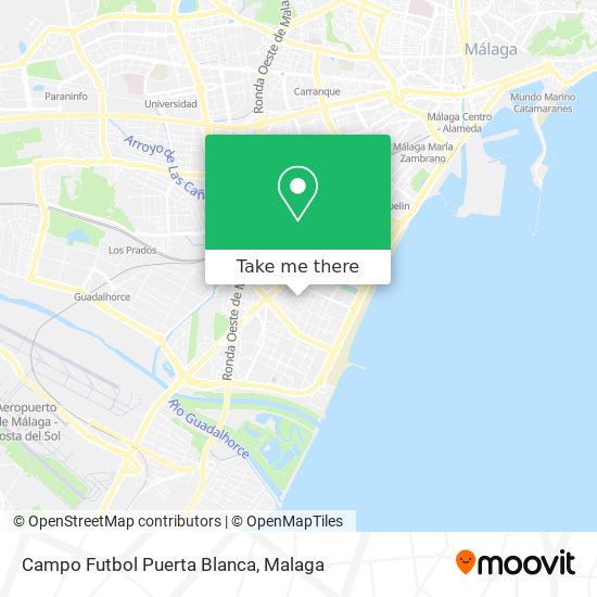 Campo Futbol Puerta Blanca map