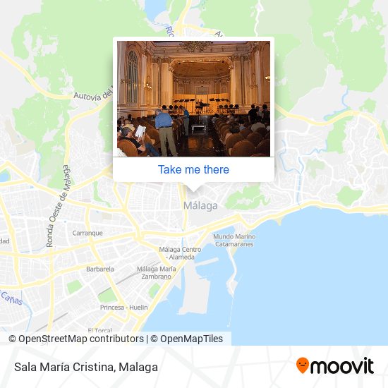 Sala María Cristina map