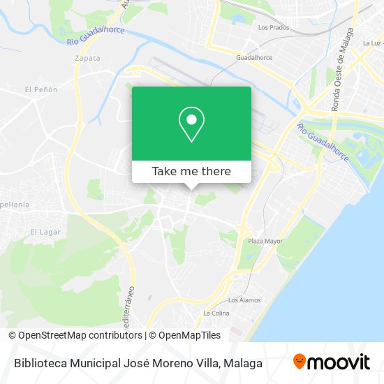Biblioteca Municipal José Moreno Villa map