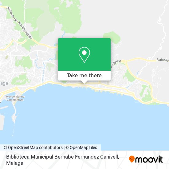 Biblioteca Municipal Bernabe Fernandez Canivell map