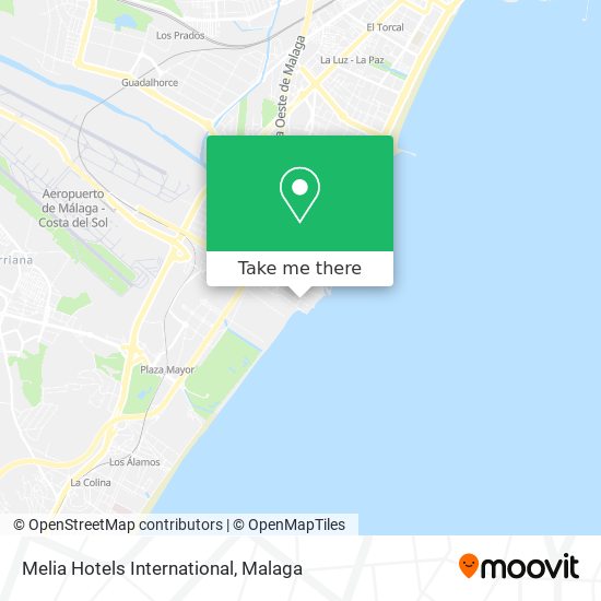 Melia Hotels International map