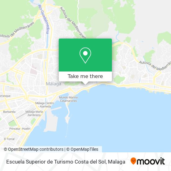 Escuela Superior de Turismo Costa del Sol map