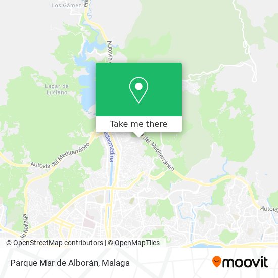 Parque Mar de Alborán map