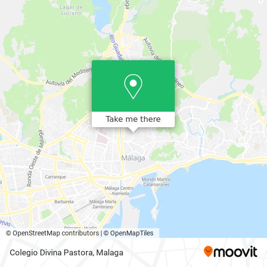 mapa Colegio Divina Pastora