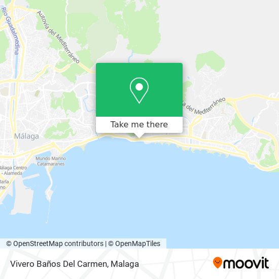 Vivero Baños Del Carmen map