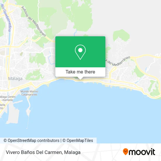 Vivero Baños Del Carmen map