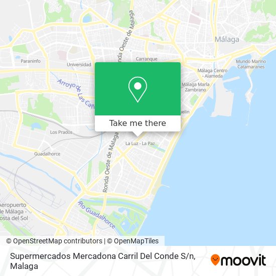 Supermercados  Mercadona  Carril Del Conde S / n map