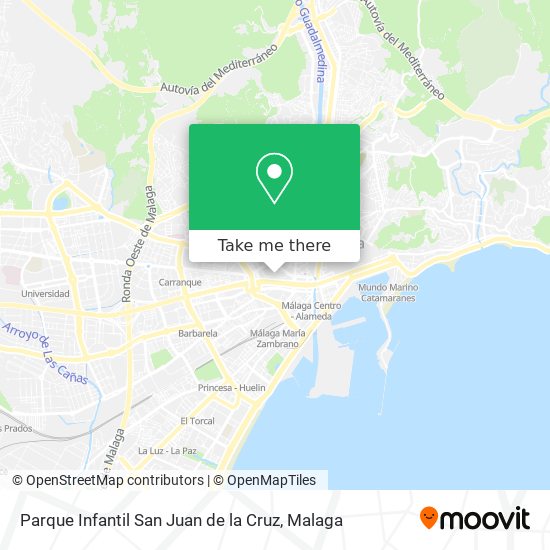 Parque Infantil San Juan de la Cruz map
