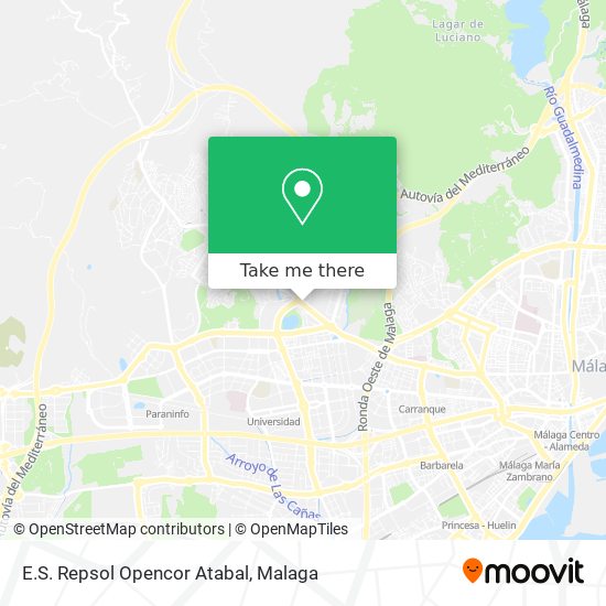 E.S. Repsol Opencor Atabal map