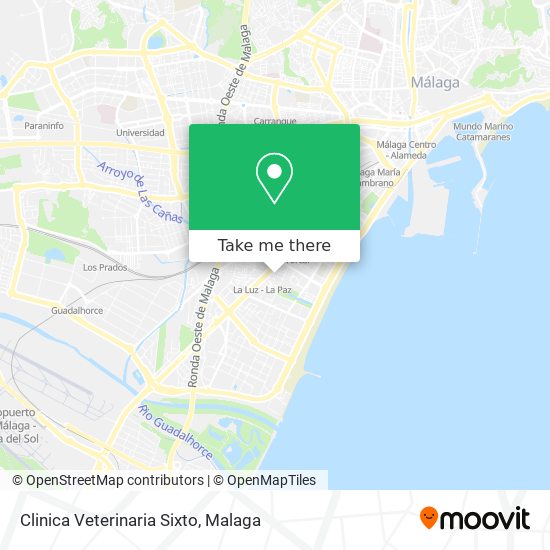 Clinica Veterinaria Sixto map