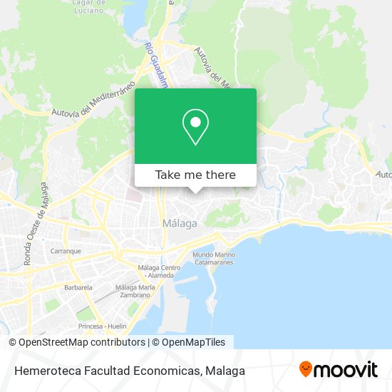 Hemeroteca Facultad Economicas map