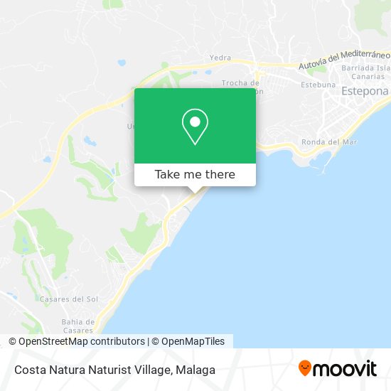 How to get to Costa Natura Naturist Village in Estepona by Bus?