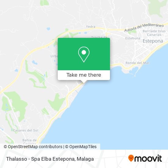 Thalasso - Spa Elba Estepona map