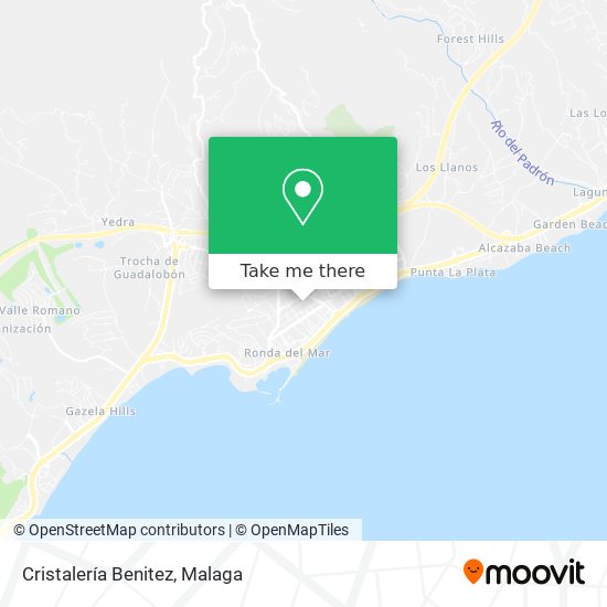 Cristalería Benitez map