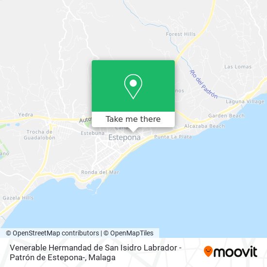 Venerable Hermandad de San Isidro Labrador -Patrón de Estepona- map