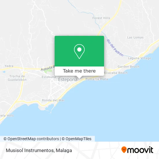 Musisol Instrumentos map