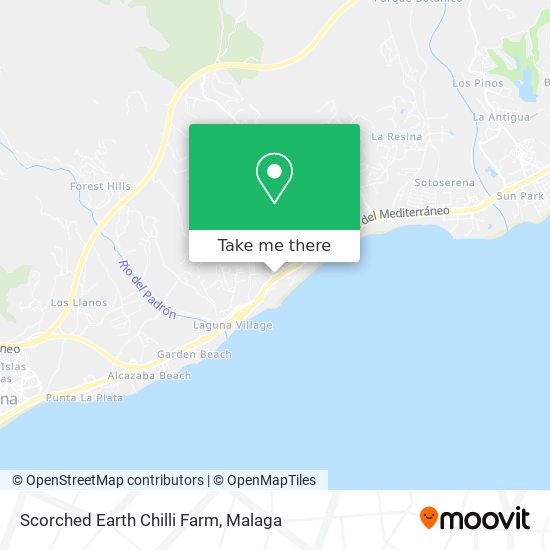 Scorched Earth Chilli Farm map
