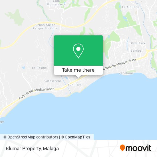 Blumar Property map