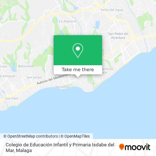 Colegio de Educación Infantil y Primaria Isdabe del Mar map