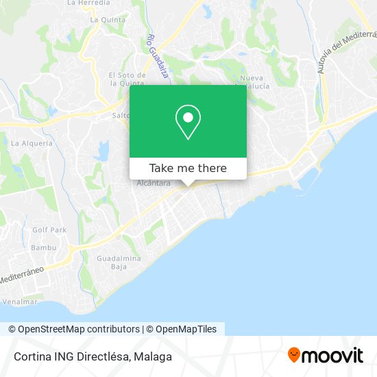 Cortina ING Directlésa map
