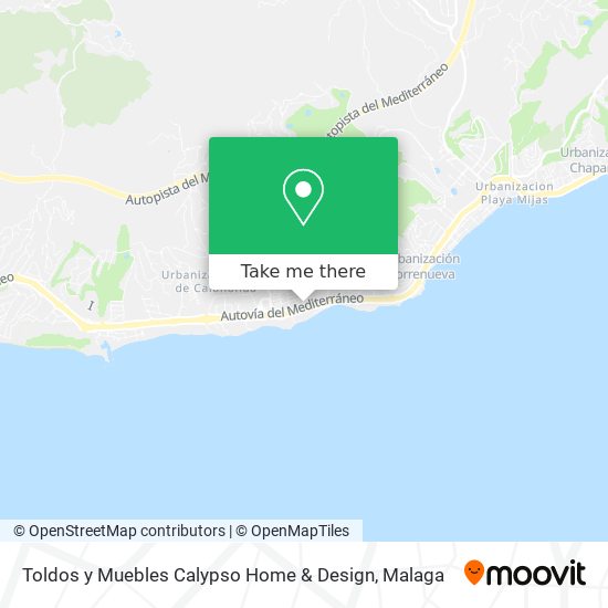 Toldos y Muebles Calypso Home & Design map