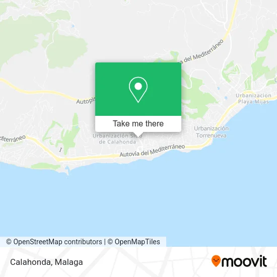 Calahonda map