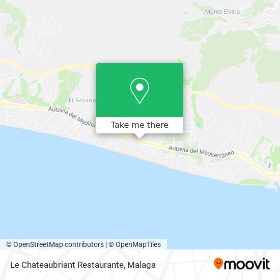 Le Chateaubriant Restaurante map