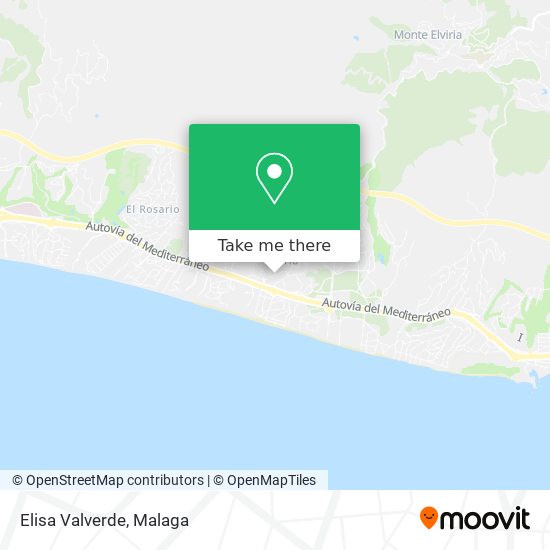 Elisa Valverde map