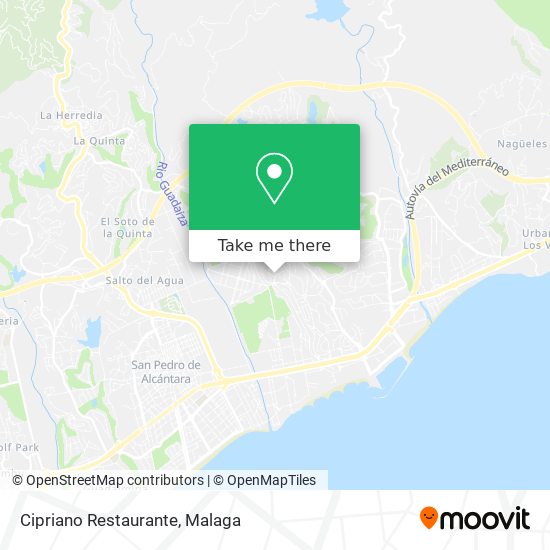 mapa Cipriano Restaurante