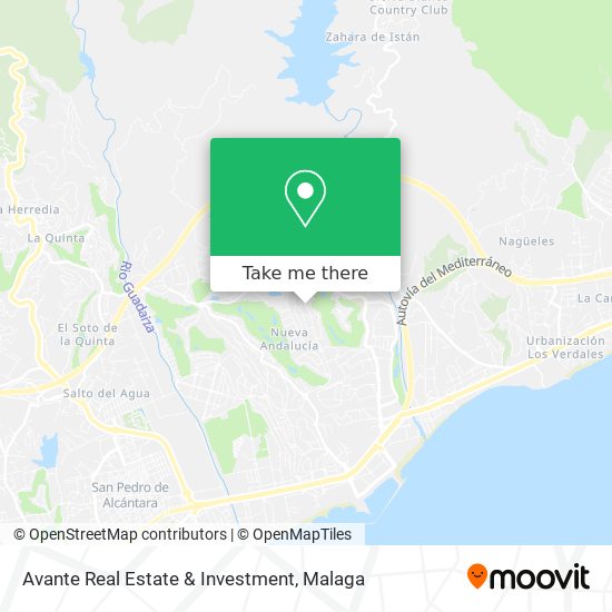 Avante Real Estate & Investment map