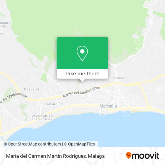 María del Carmen Martín Rodríguez map