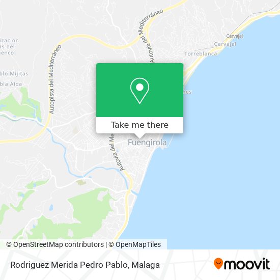 Rodriguez Merida Pedro Pablo map