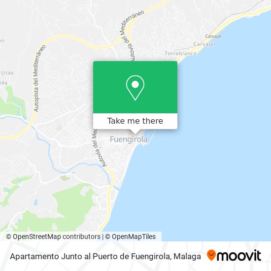 Apartamento Junto al Puerto de Fuengirola map
