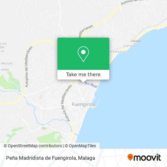 Peña Madridista de Fuengirola map