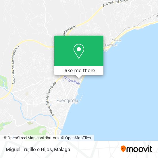 Miguel Trujillo e Hijos map