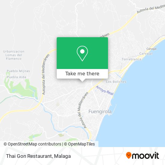 Thai Gon Restaurant map