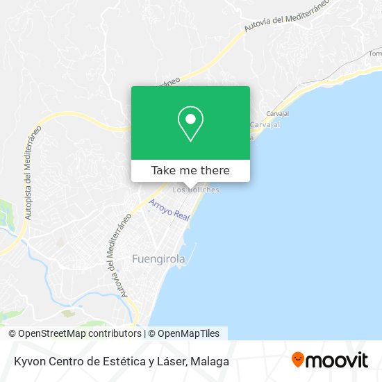 Kyvon Centro de Estética y Láser map