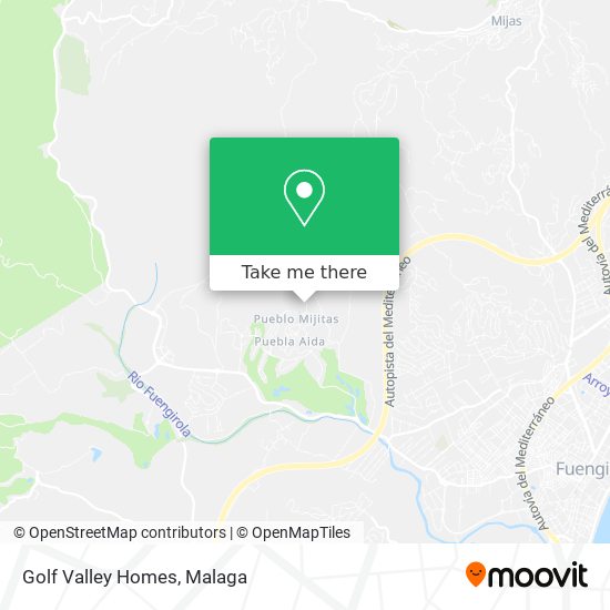 Golf Valley Homes map