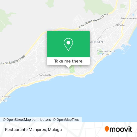 Restaurante Manjares map