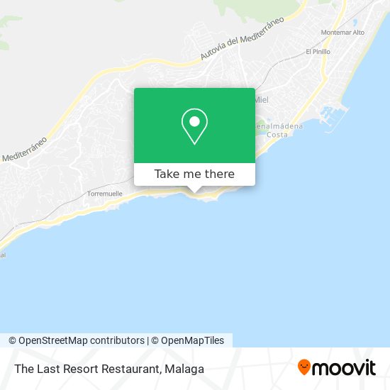 The Last Resort Restaurant map