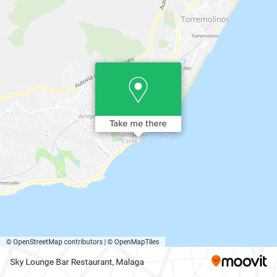Sky Lounge Bar Restaurant map