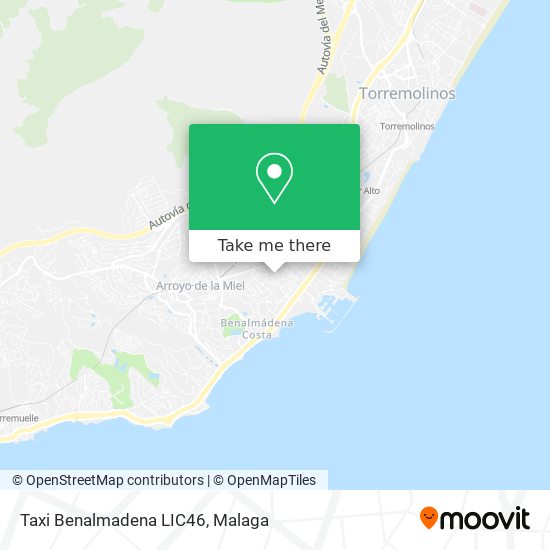 Taxi Benalmadena LIC46 map