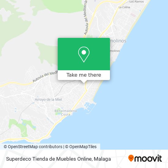 Superdeco Tienda de Muebles Online map