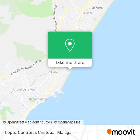 Lopez Contreras Cristobal map