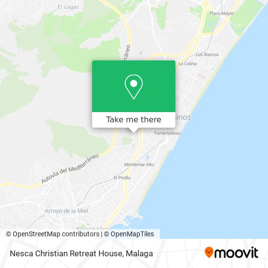 Nesca Christian Retreat House map