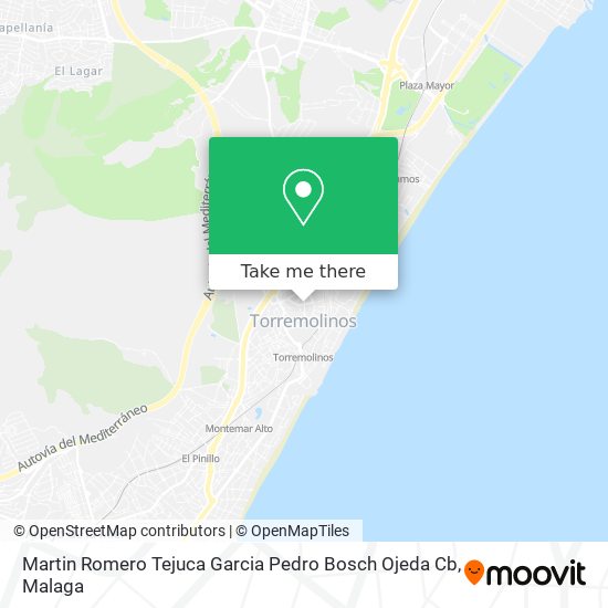 Martin Romero Tejuca Garcia Pedro Bosch Ojeda Cb map