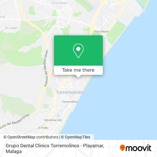 Grupo Dental Clinics Torremolinos - Playamar map