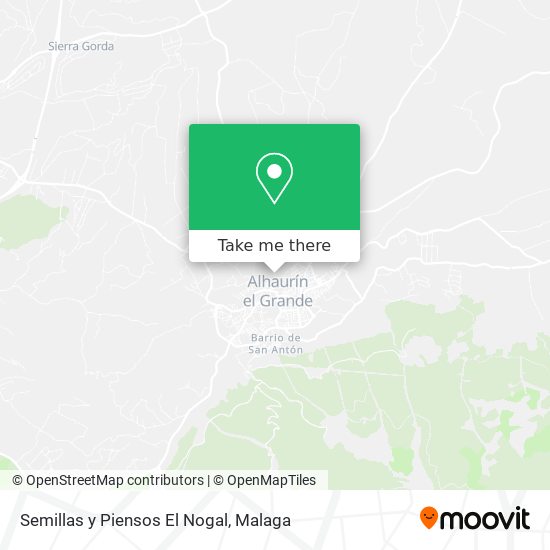 Semillas y Piensos El Nogal map